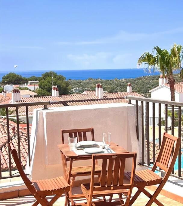 Atico Con Vistas Al Mar Cala Enporter Cala En Porter  Экстерьер фото
