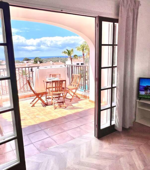 Atico Con Vistas Al Mar Cala Enporter Cala En Porter  Экстерьер фото